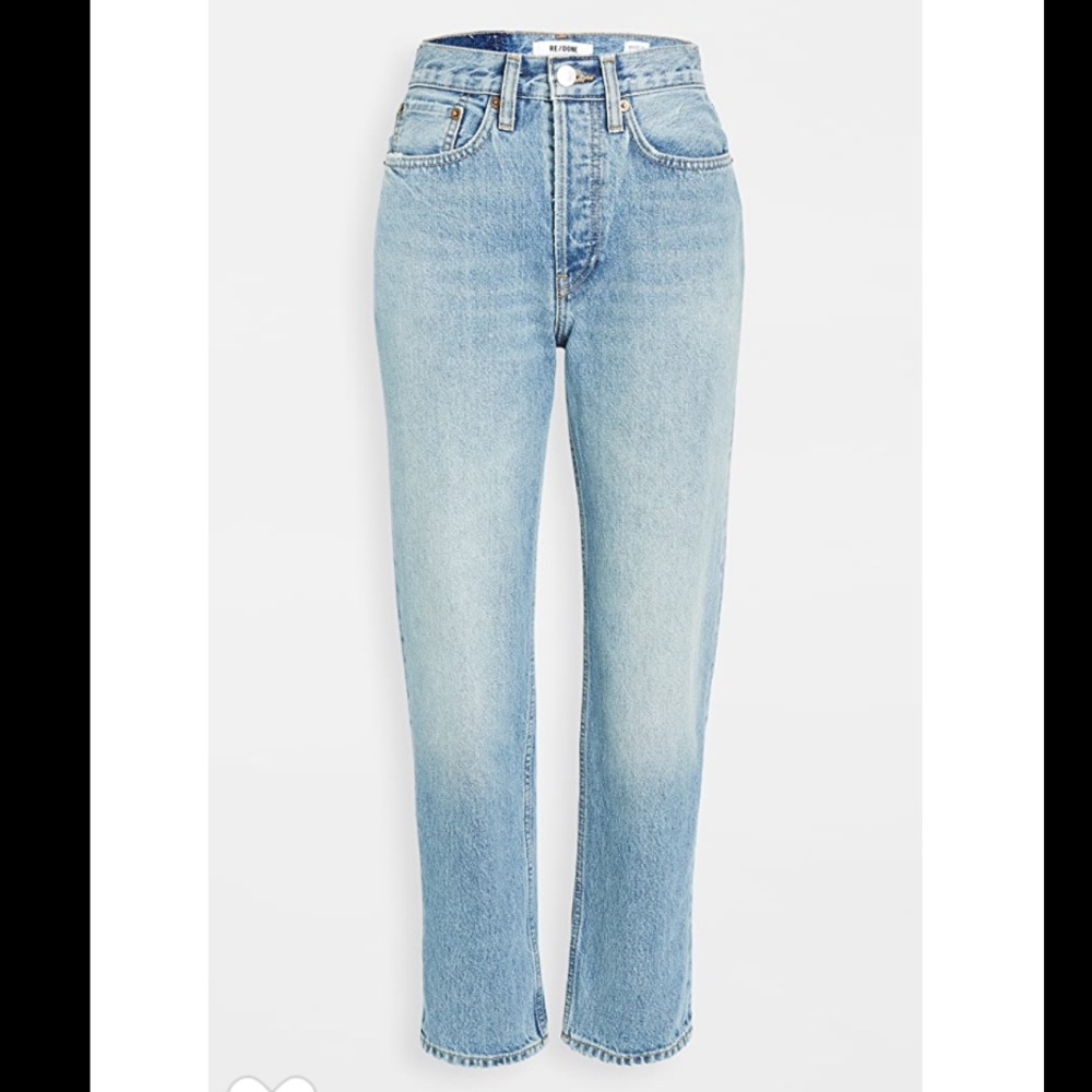 NWT size29 RE/DONE 70s Stove Pipe Jeans in Light3